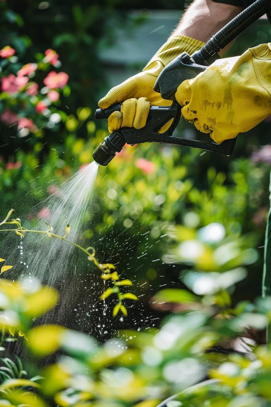 Biodegradable soft‑wash solution used safely around plants and landscaping