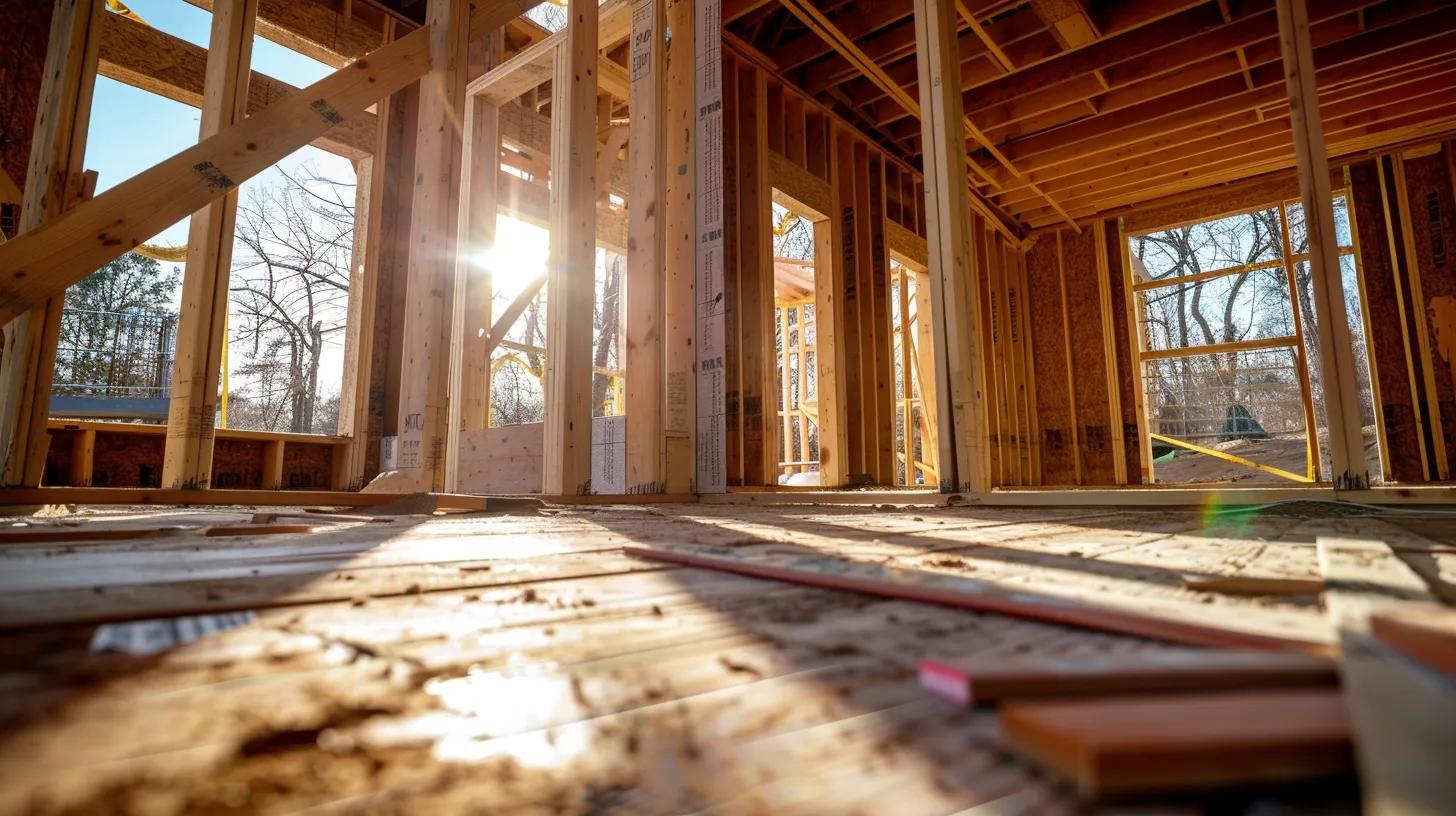 a home under construction
