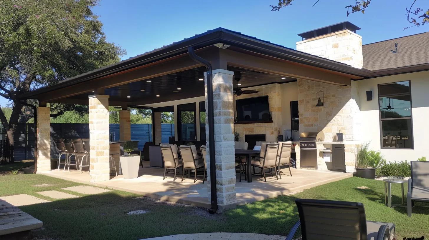 Different materials for custom patio covers in Cibolo, TX