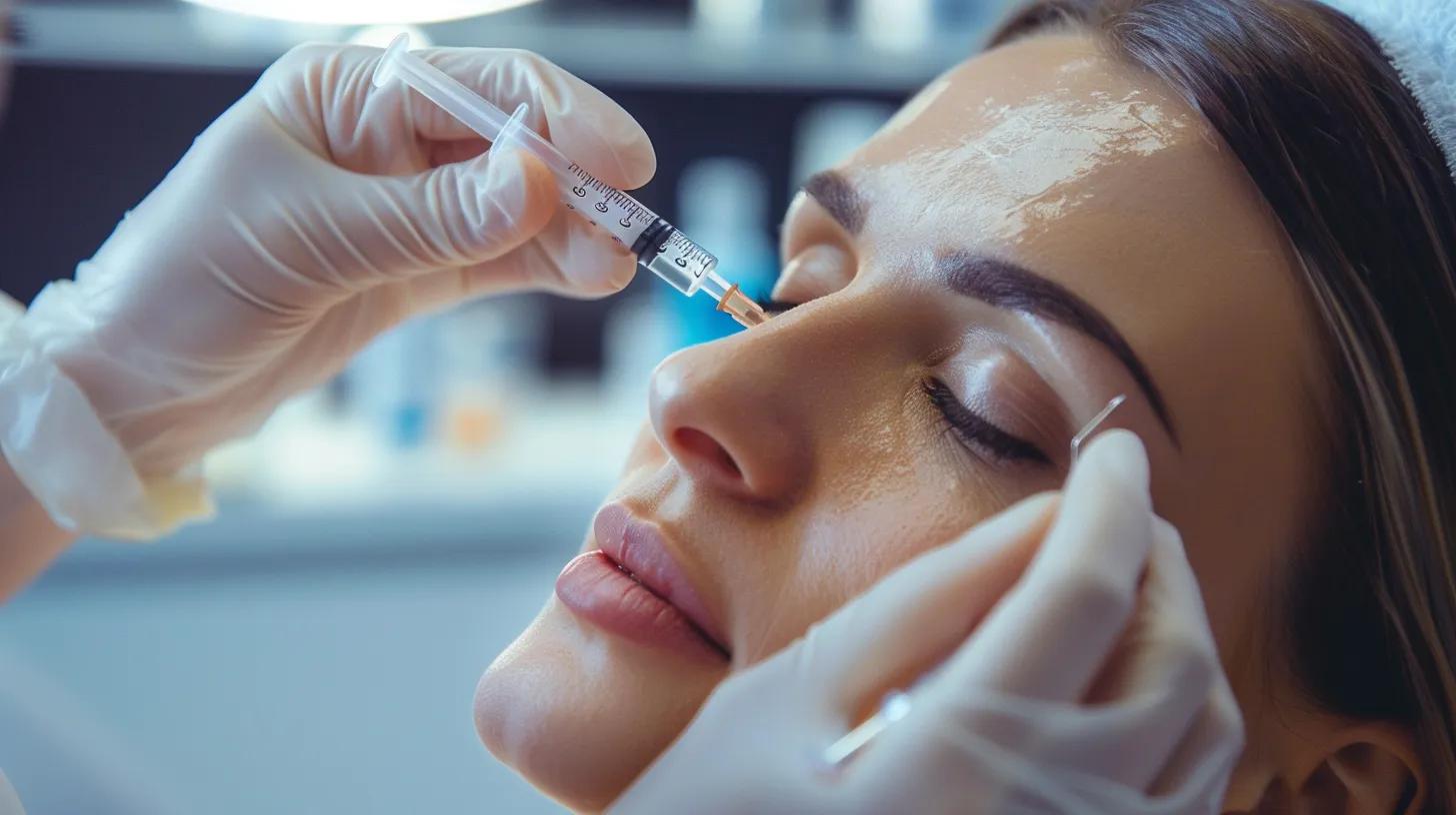 Aesthetician preparing injectables highlighting precision in cosmetic treatments