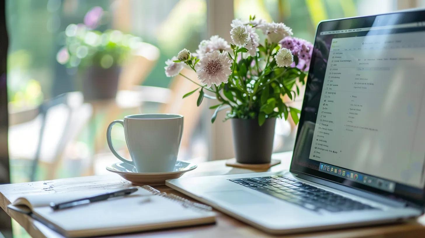 Laptop displaying Virginia down payment assistance resources for homebuyer research