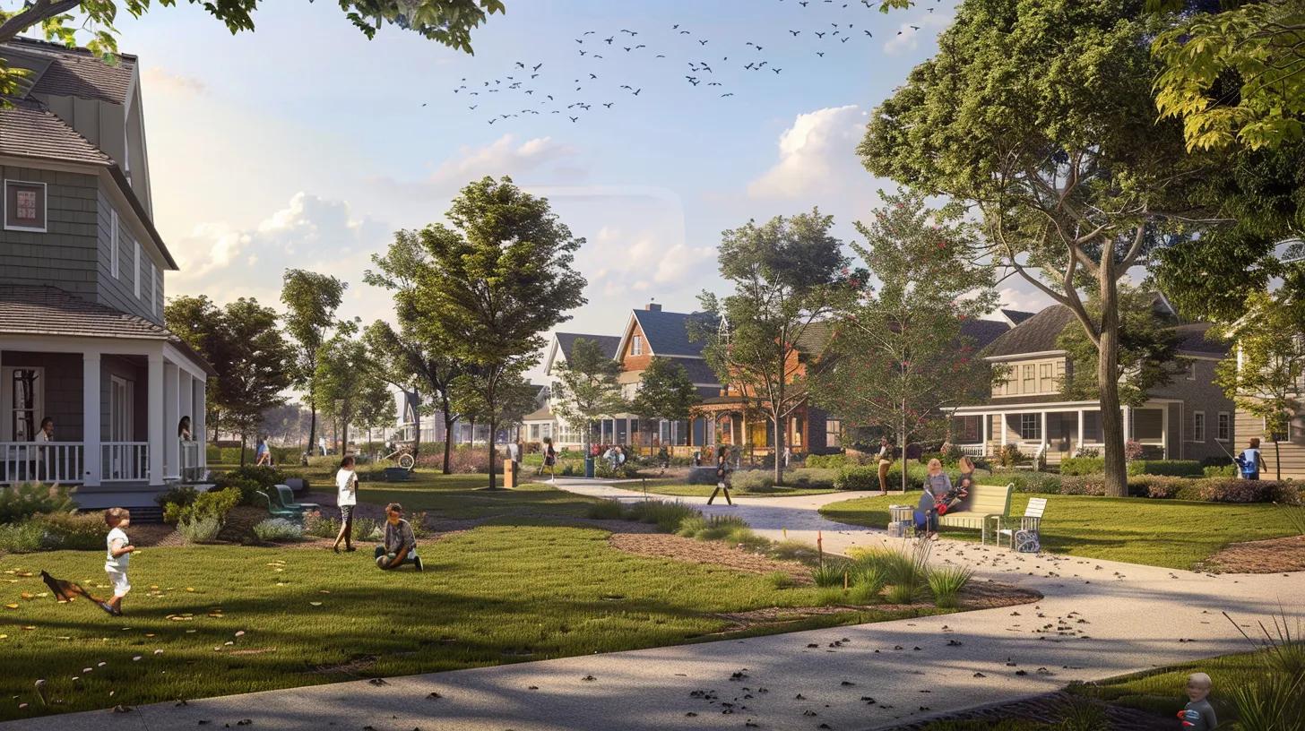 Family-friendly neighborhood in Del Ray and Rosemont with parks and community activities
