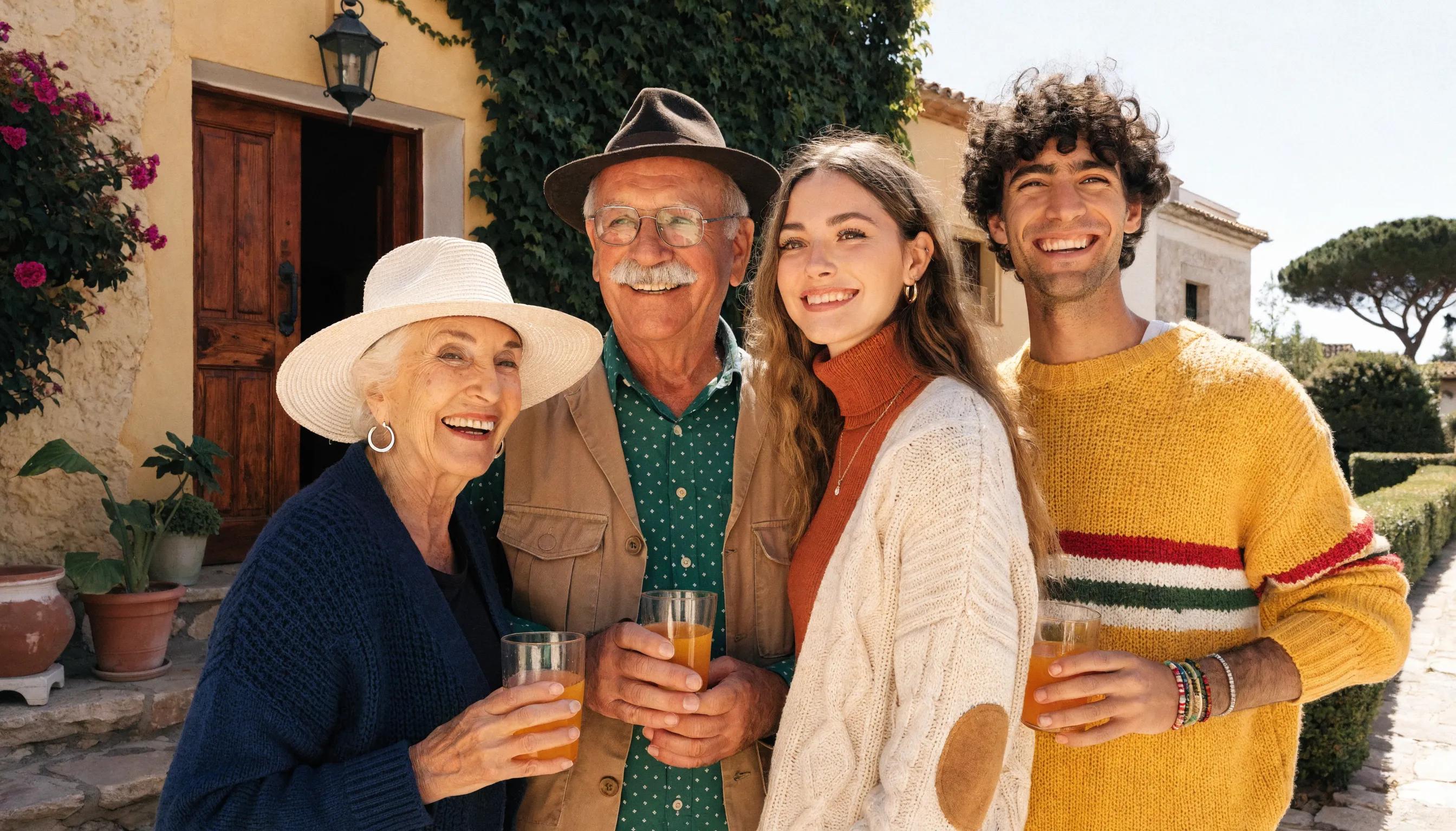 Family enjoying their home, representing inheritance tax exemptions in Andalusia