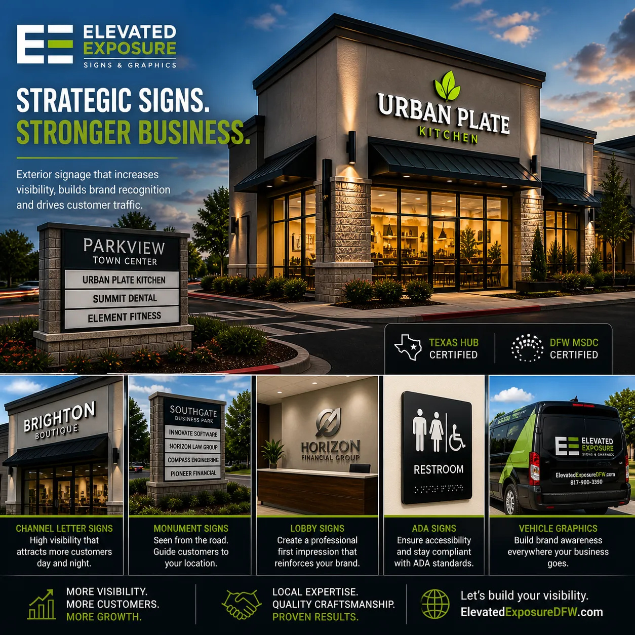 Enhance Your Brand with Channel Letter Solutions in Fort Worth
