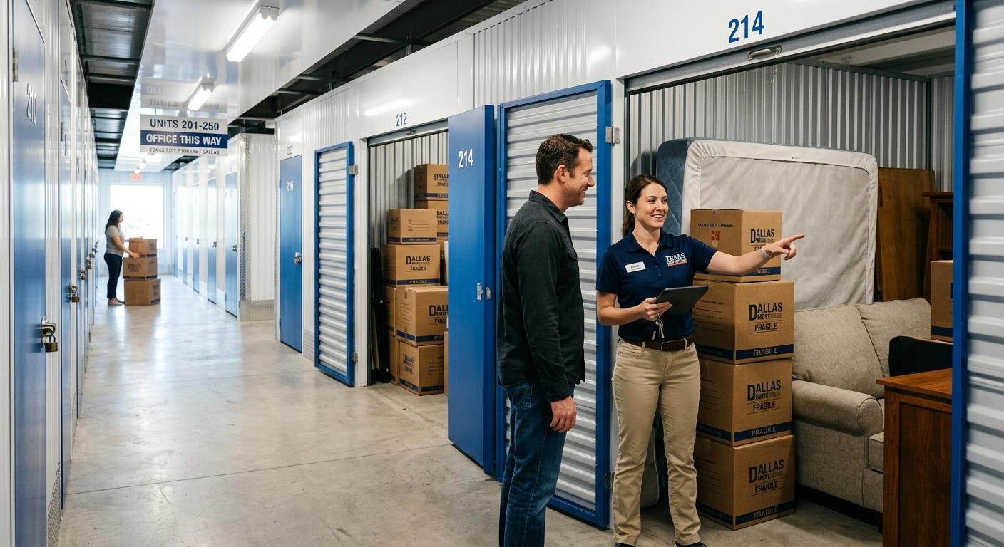 Unit Size Options to Match Any Dallas Storage Requirement