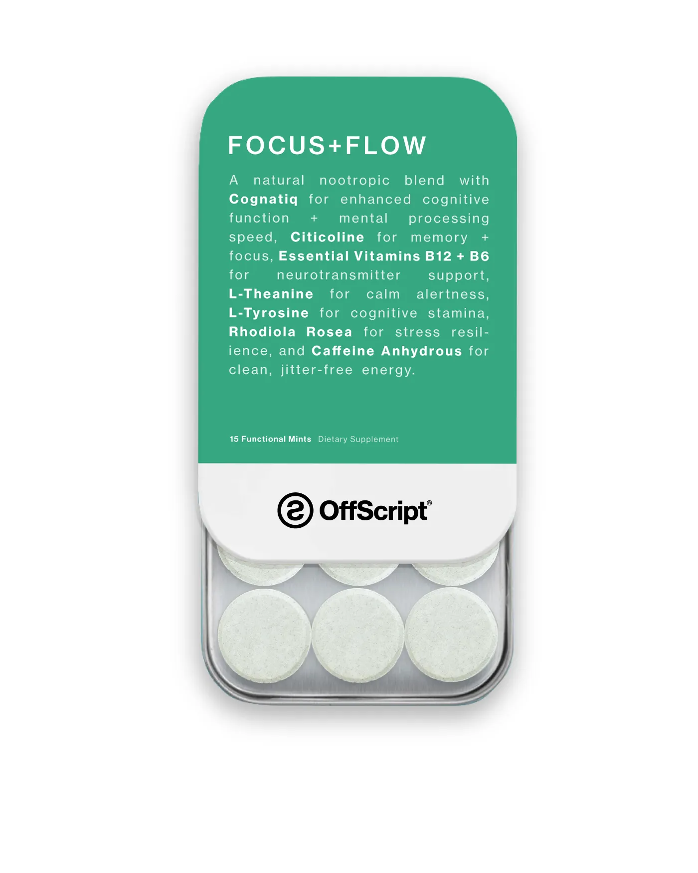Natural ingredients for boosting focus: L-Theanine, Citicoline, and Rhodiola Rosea