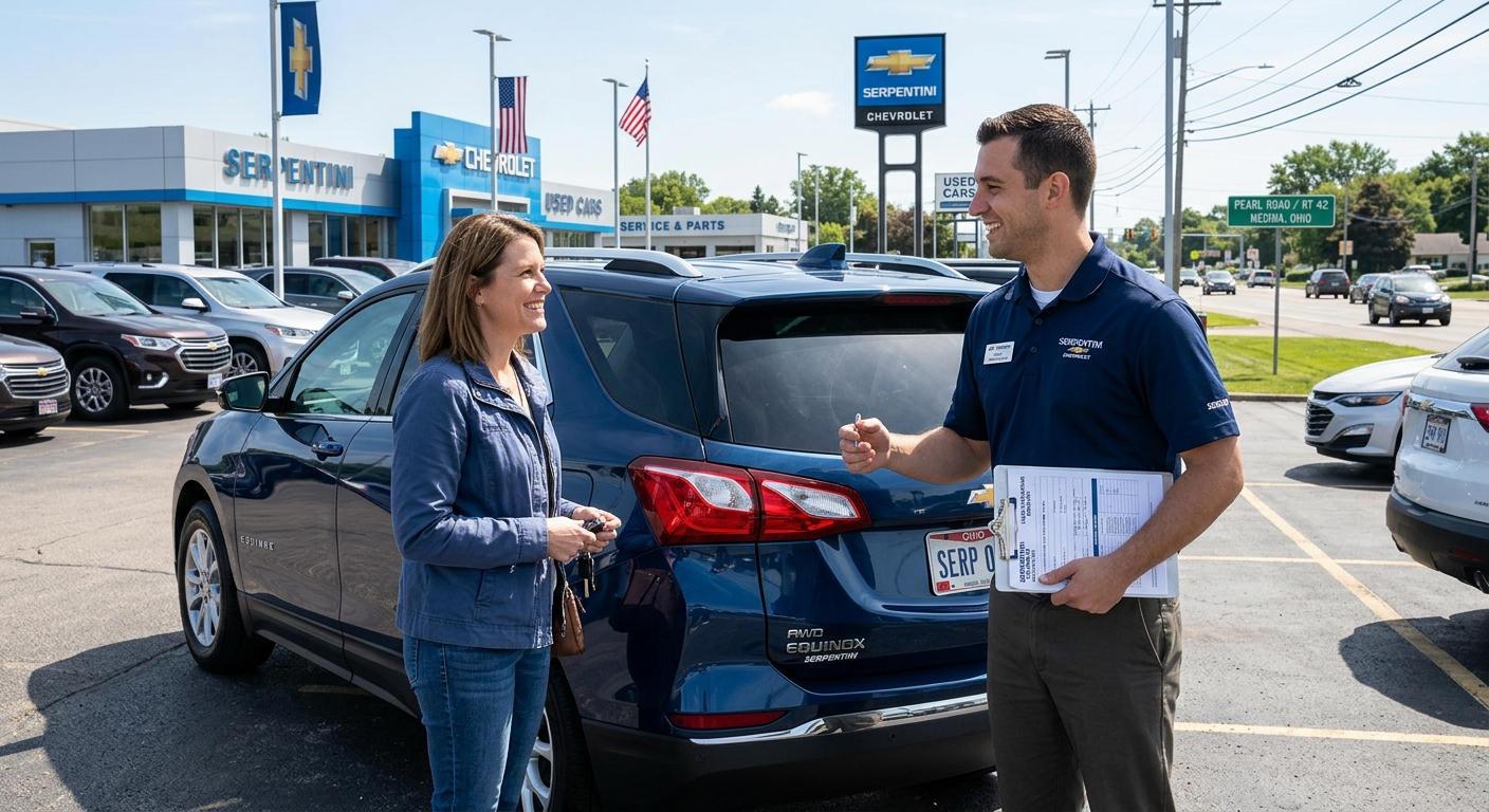 Why Medina Residents Count on Serpentini Chevrolet for Honest Appraisals