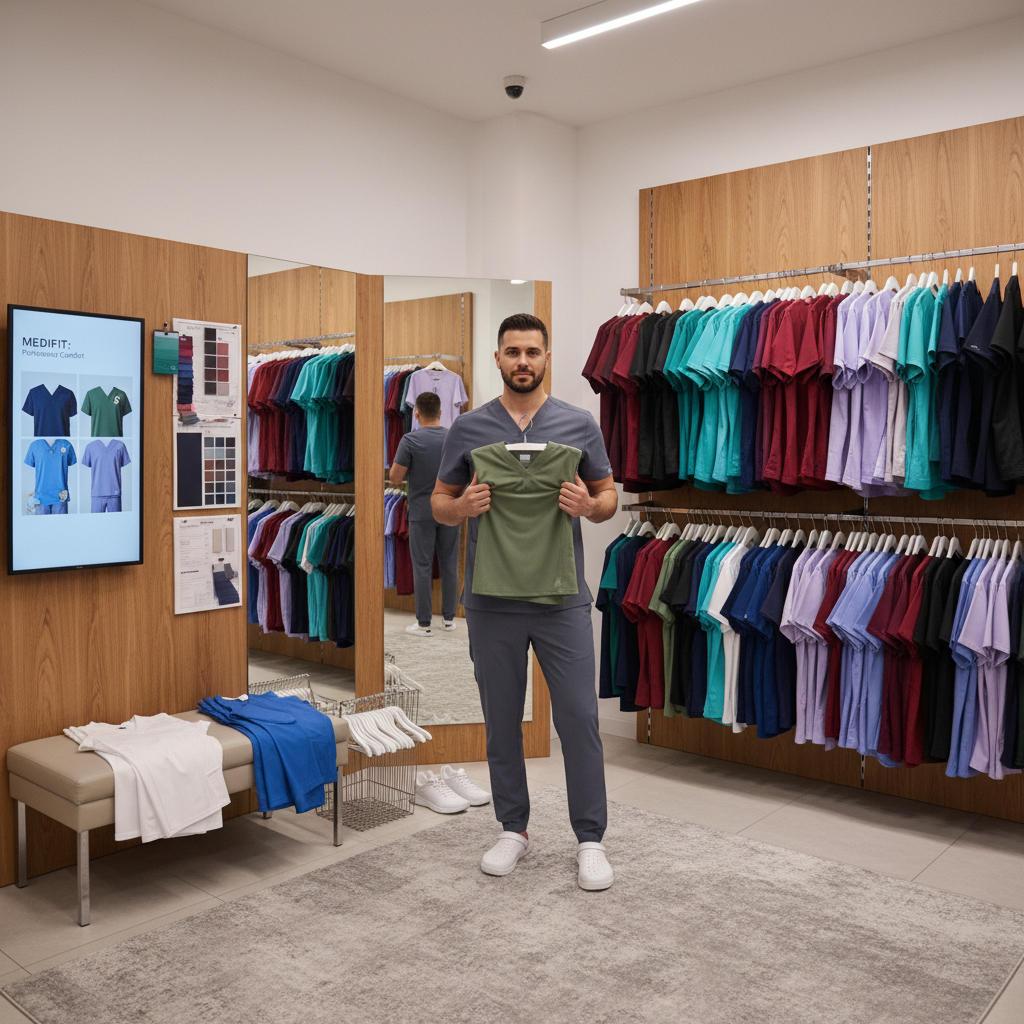 Fit and Styles of Our Men's Scrubs