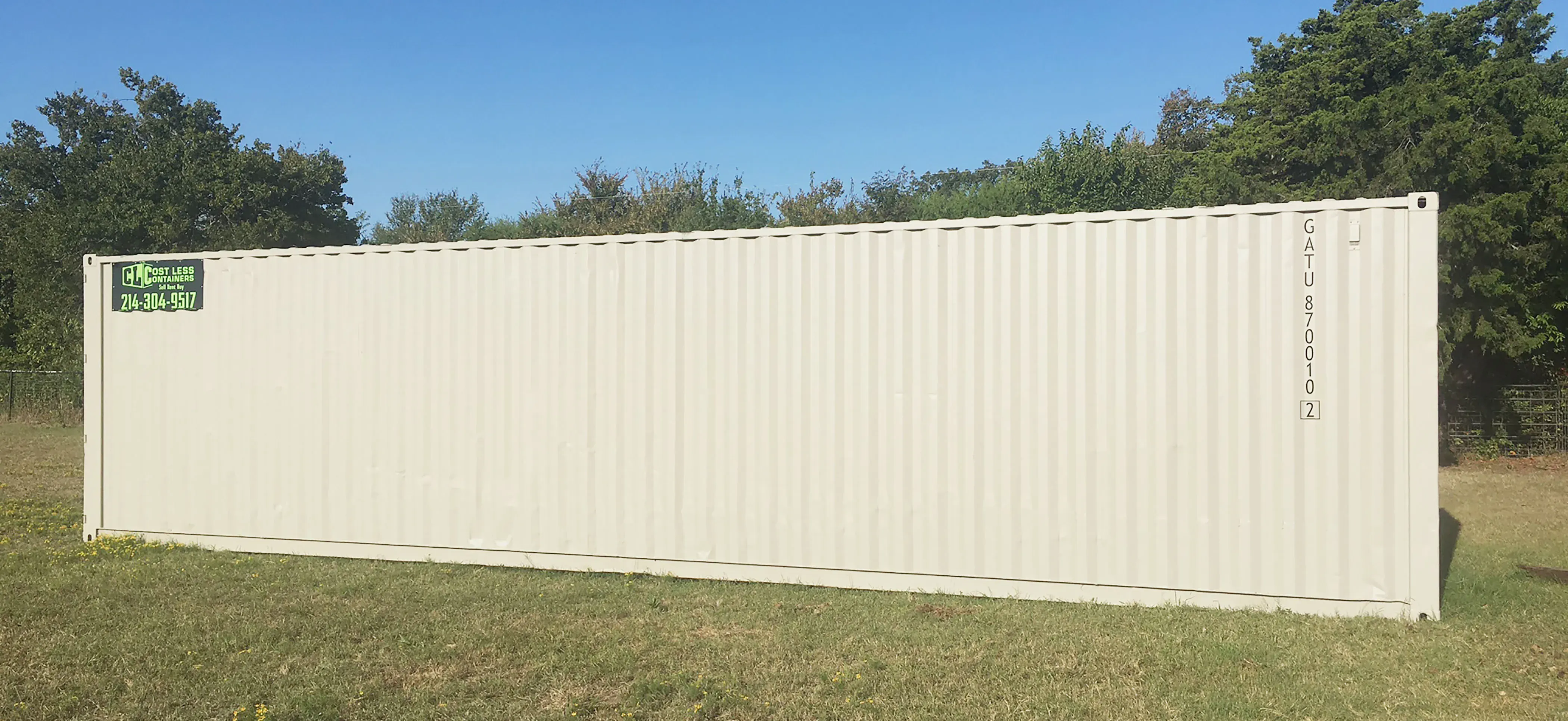 Texas Shipping Containers to Buy or Rent Today