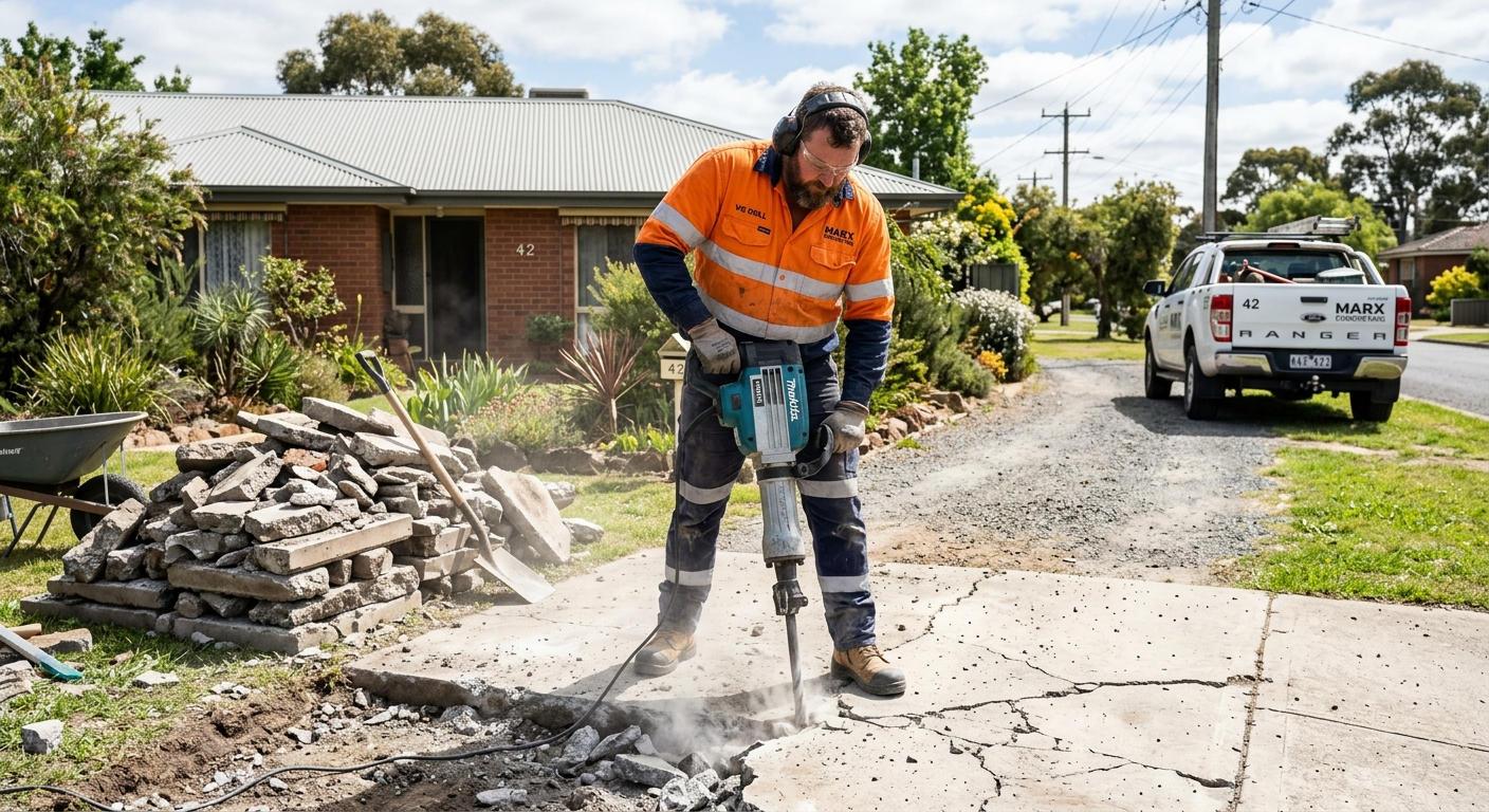 Safe Demolition and Responsible Concrete Disposal