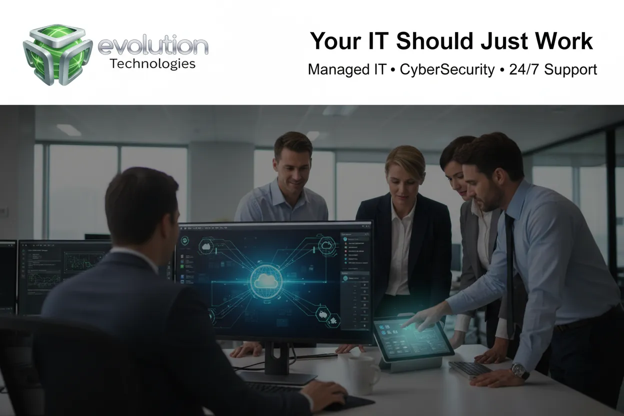 Mobile device showcasing security features of MDM solutions in a business setting