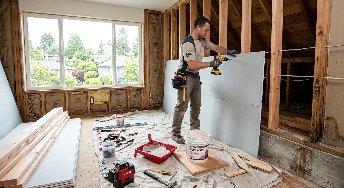 Rebuilding and Restoring the Home After Drying