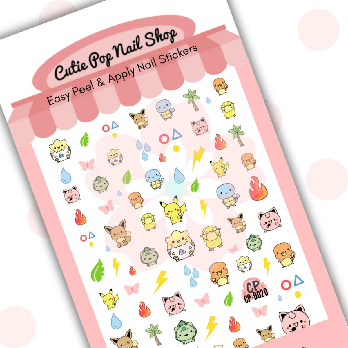 Anime Nail Art Stickers