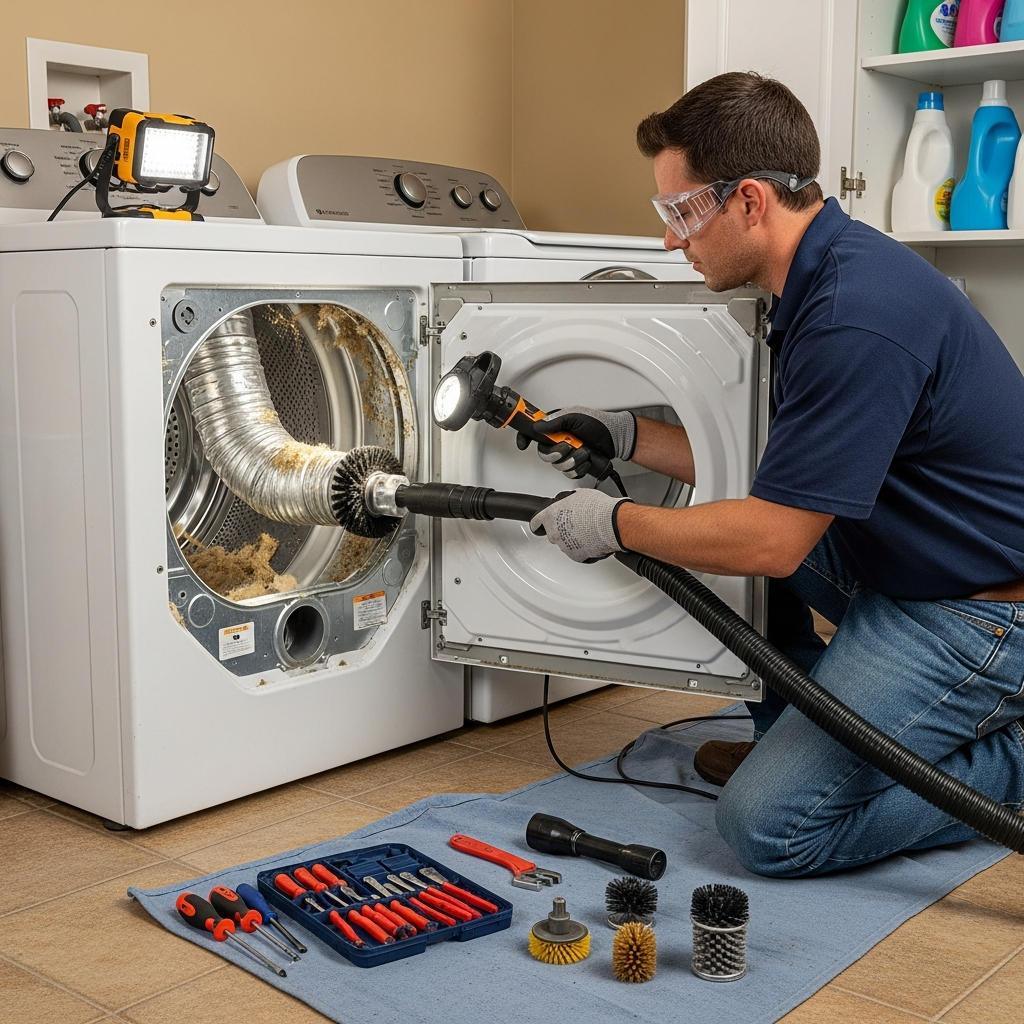 Dryer Vent Cleaning and Maintenance