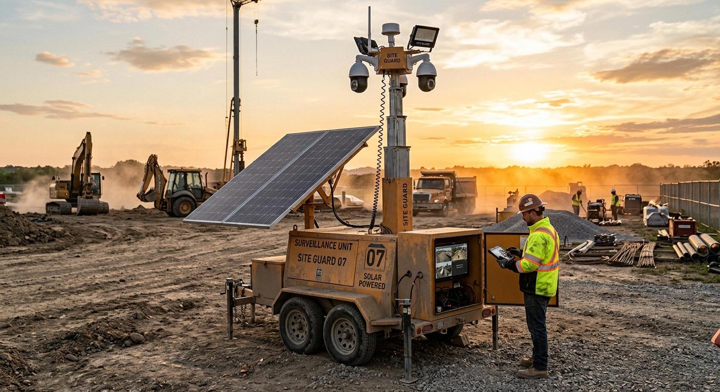 The Technology Behind Solar-Powered Security Trailers