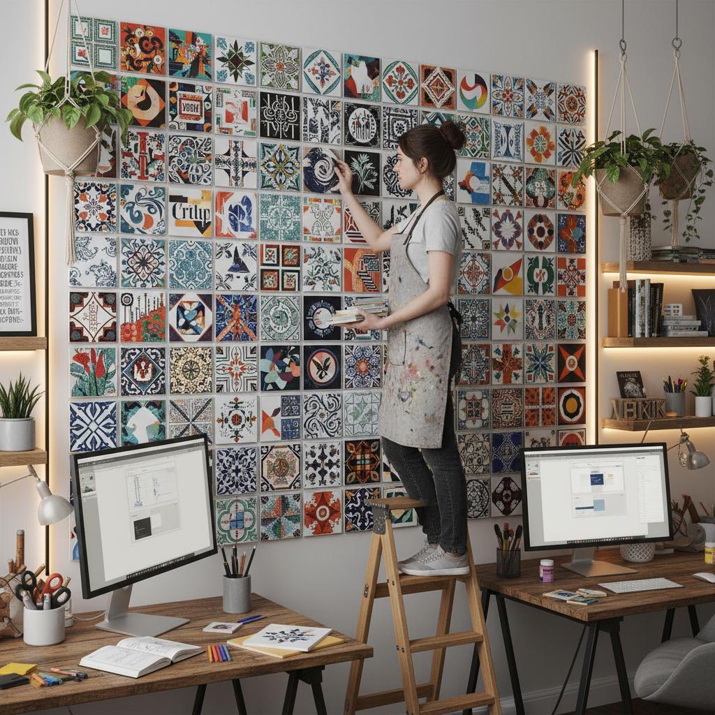 Versatile Tile Magnets
