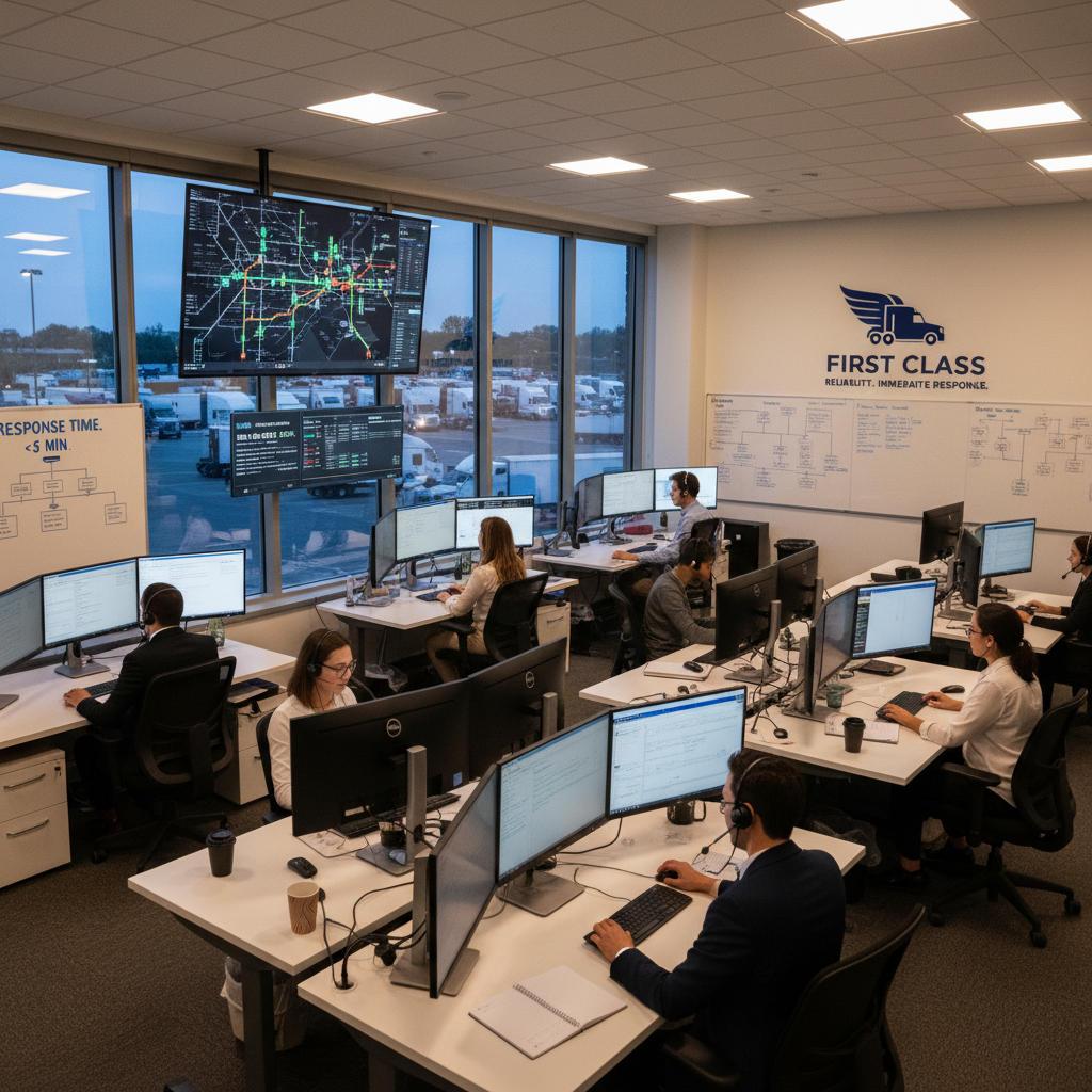 Real-Time Tracking and 24/7 Support