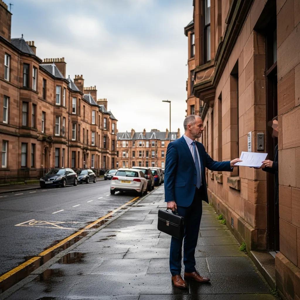 Local process server delivering legal papers in Dundee — professional and discreet