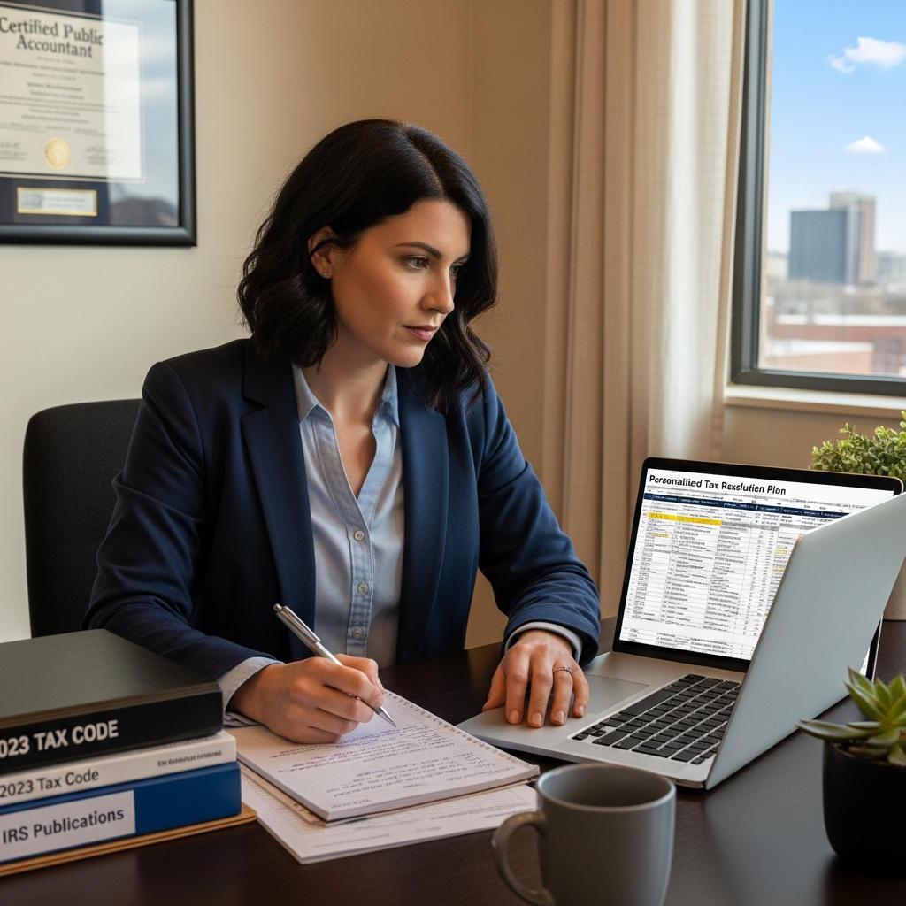 Personalized Tax Resolution Blueprints