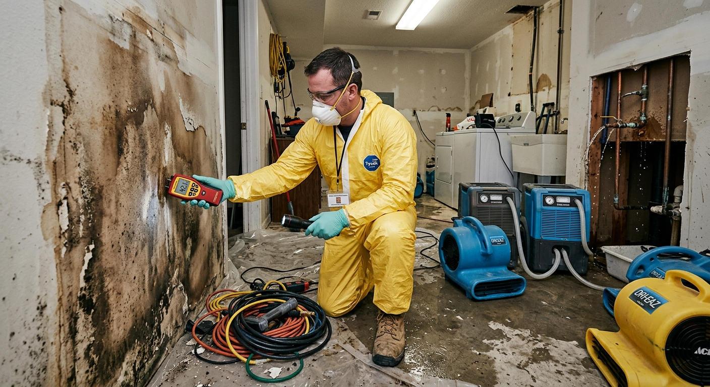 Pipe Failure Cleanup and Advanced Structural Drying Services