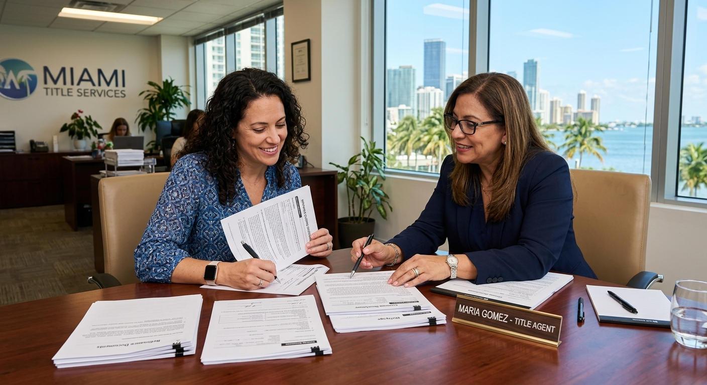 Efficient Refinance Closings with a Miami Title Company