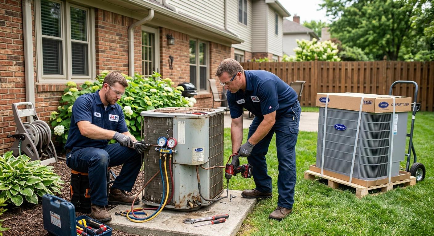 Recognizing When Heat Pump Replacement Makes More Sense Than Repair