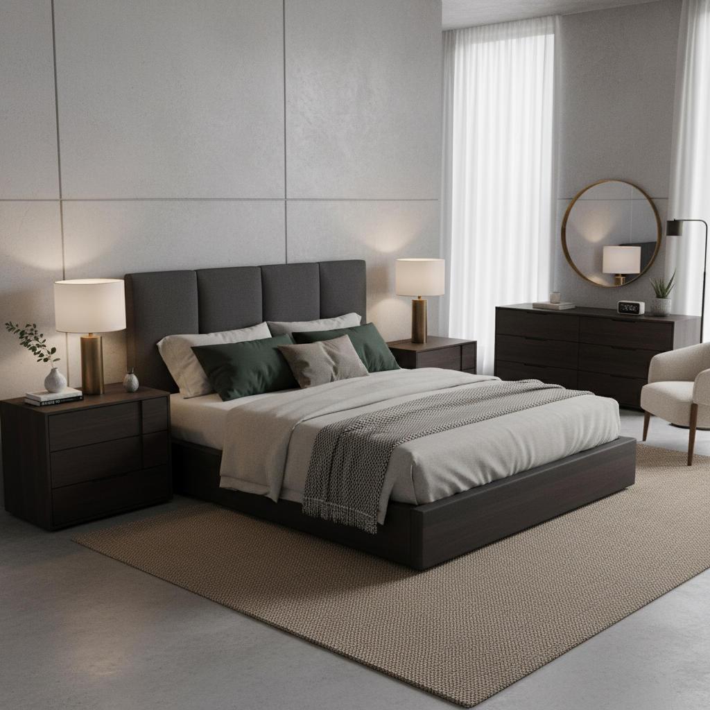 Styling Your Bedroom with Dark Timber Furniture