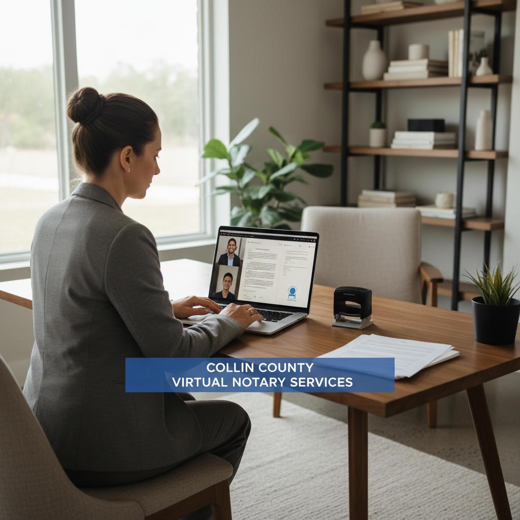 Remote Online Notarization for Collin County