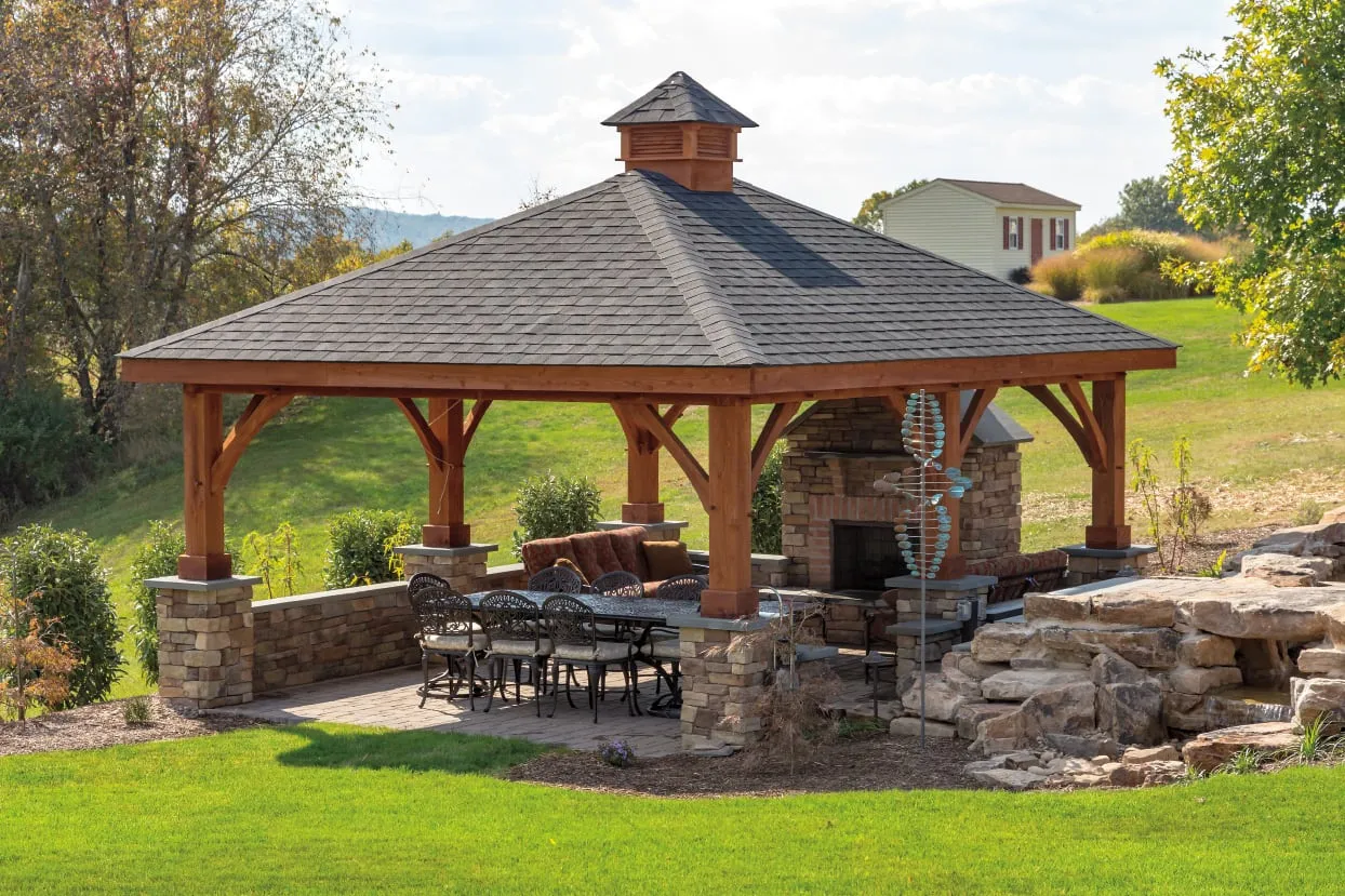 Leading Timber Frame Artisans for Pavilions in Pennsylvania