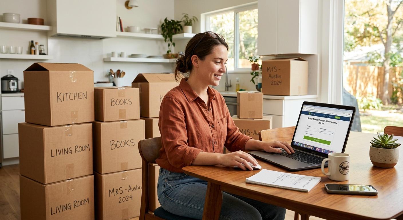 Steps to Locate and Book a Storage Facility in Austin