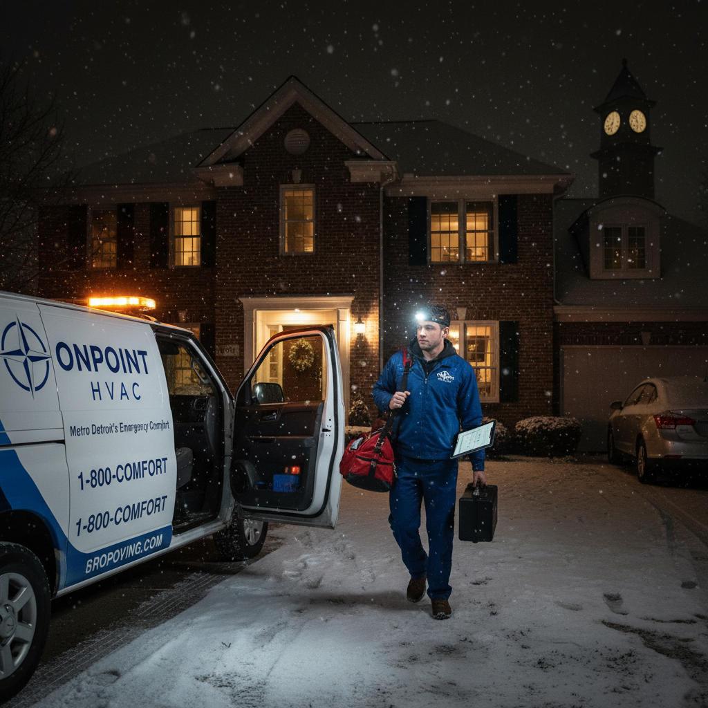 24/7 Emergency HVAC Service for Metro Detroit Homes