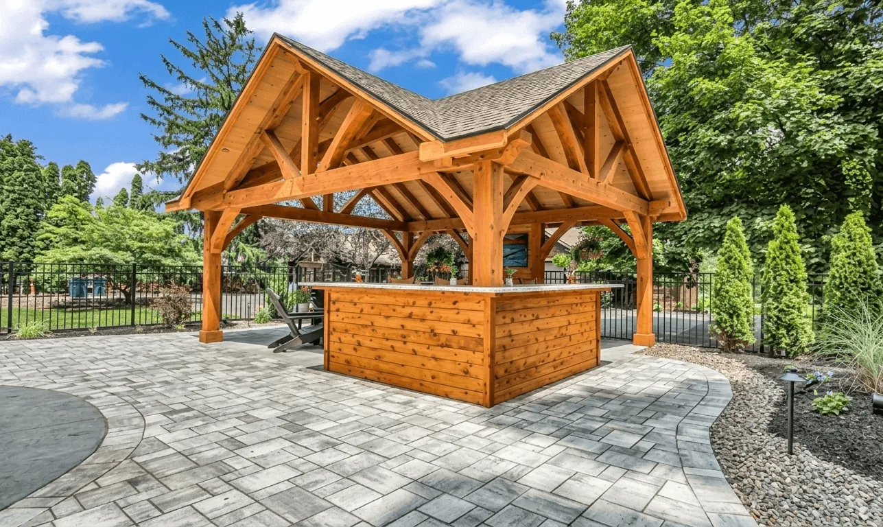 Comparing Pergolas and Pavilions: Selecting the Ideal Timber Framework