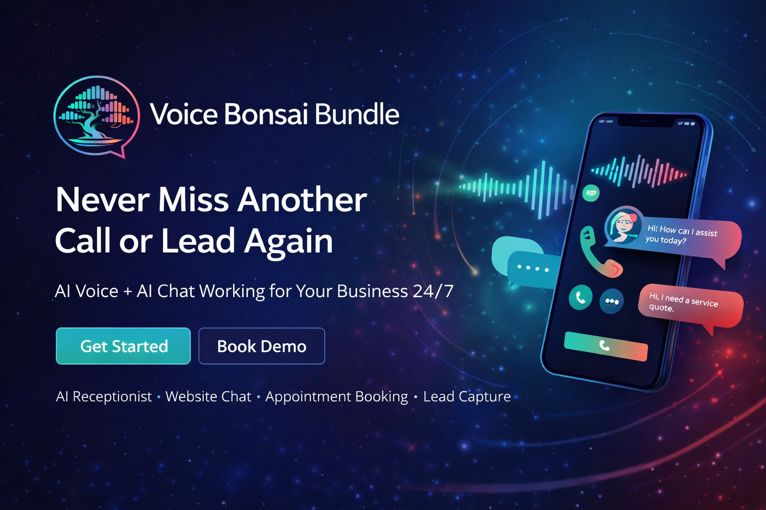 Unlock Your Business Potential with 24/7 AI Receptionist