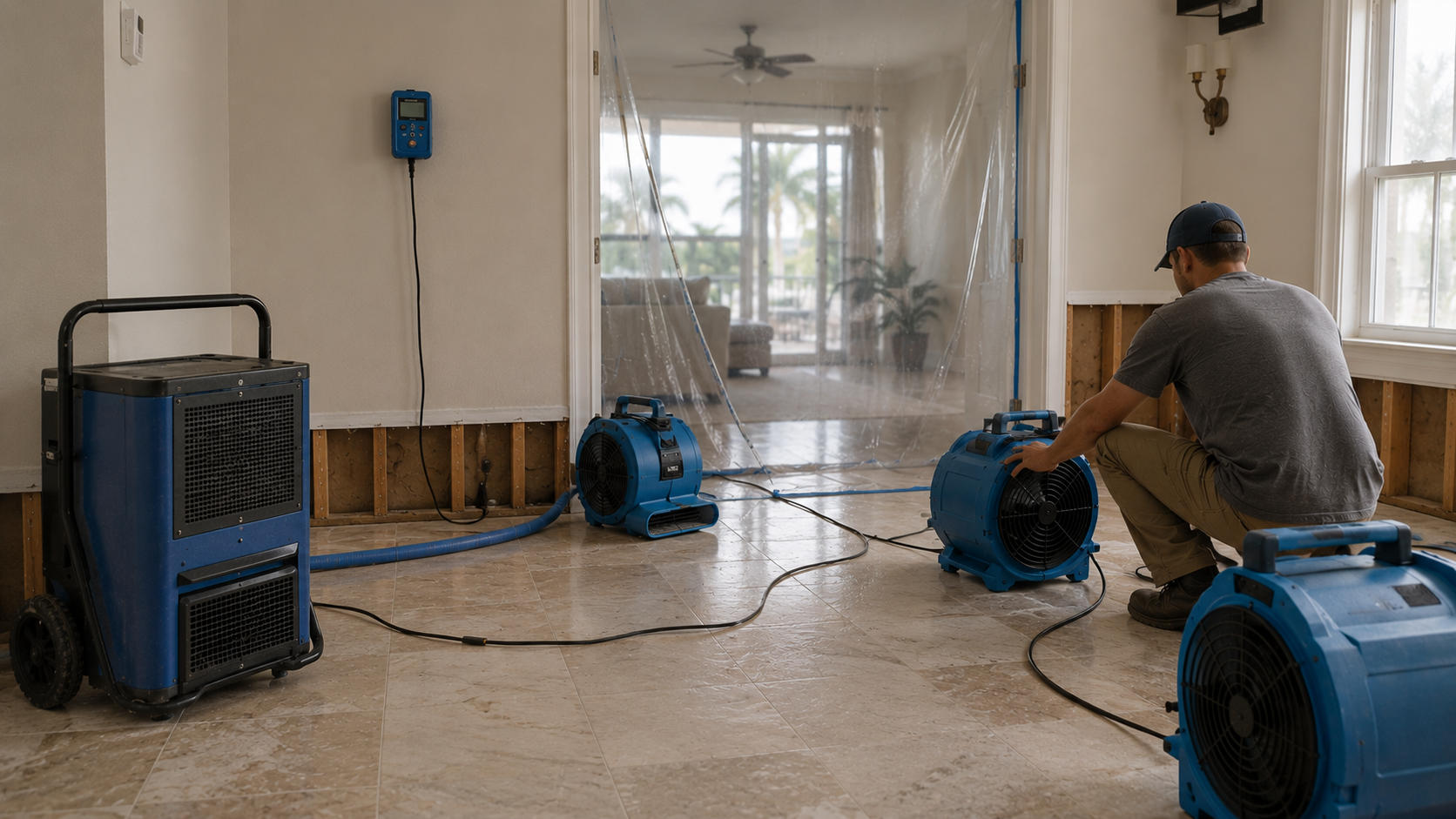 Steps in the Water Damage Restoration Journey