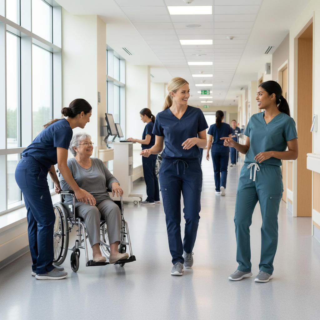 Unmatched All-Day Comfort with Blue Sky Scrubs