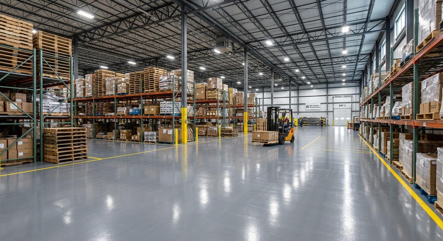 Long-Lasting Strength for High-Traffic Industrial Floors