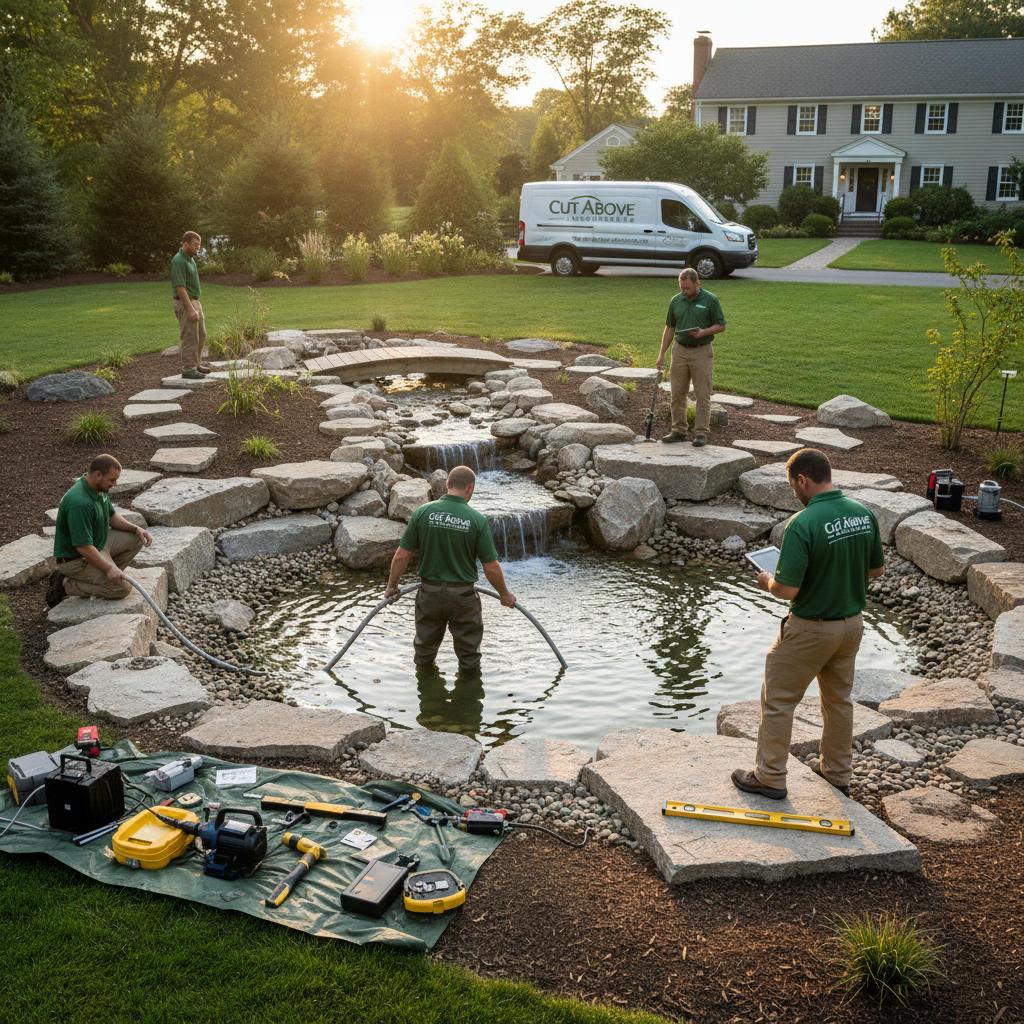 The Detailed Water Feature Installation Process