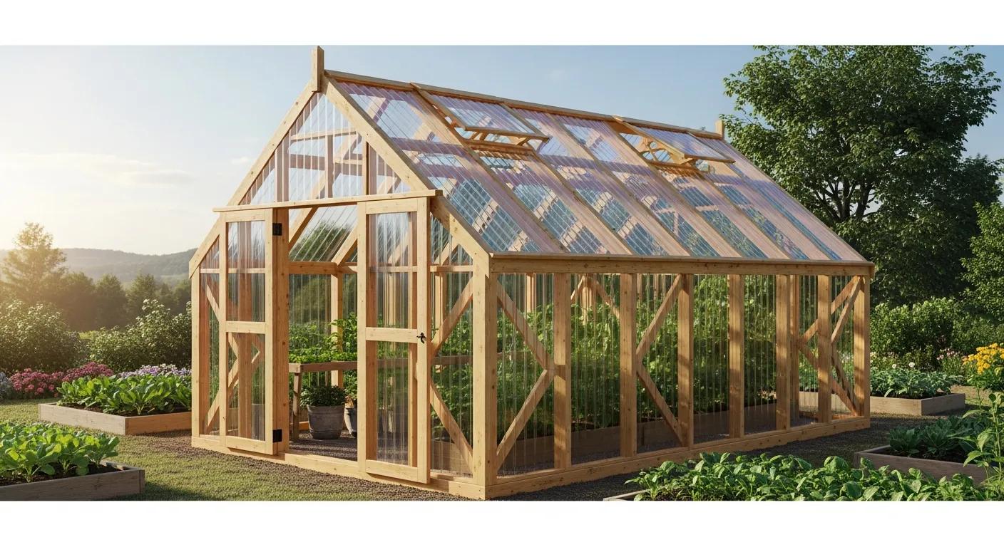 Durable Amish Greenhouse Kits