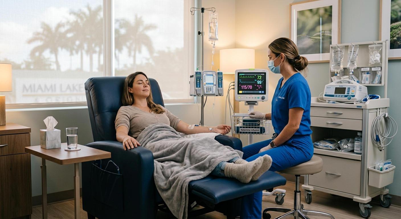 Ketamine Infusion Therapy for Mood and Anxiety Disorders