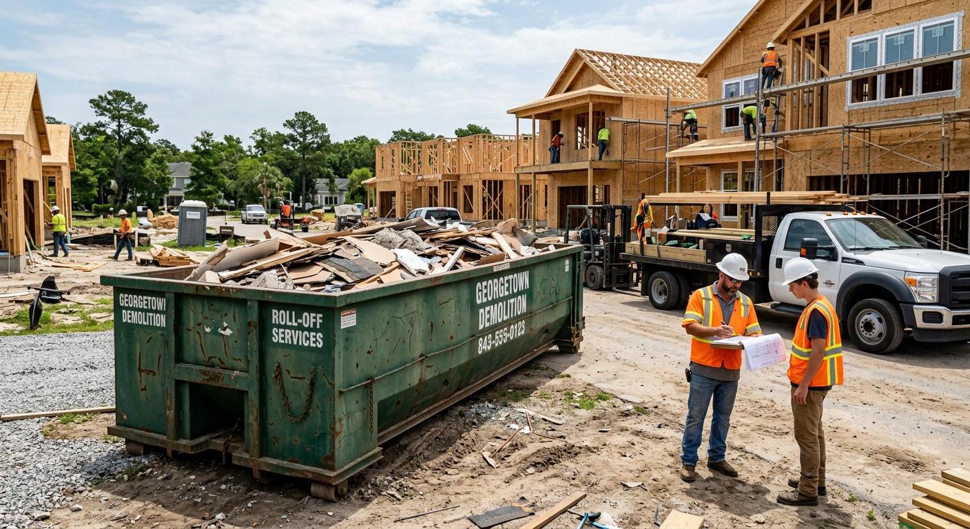 Georgetown and Coastal Construction Sites Covered by Experienced Contractors