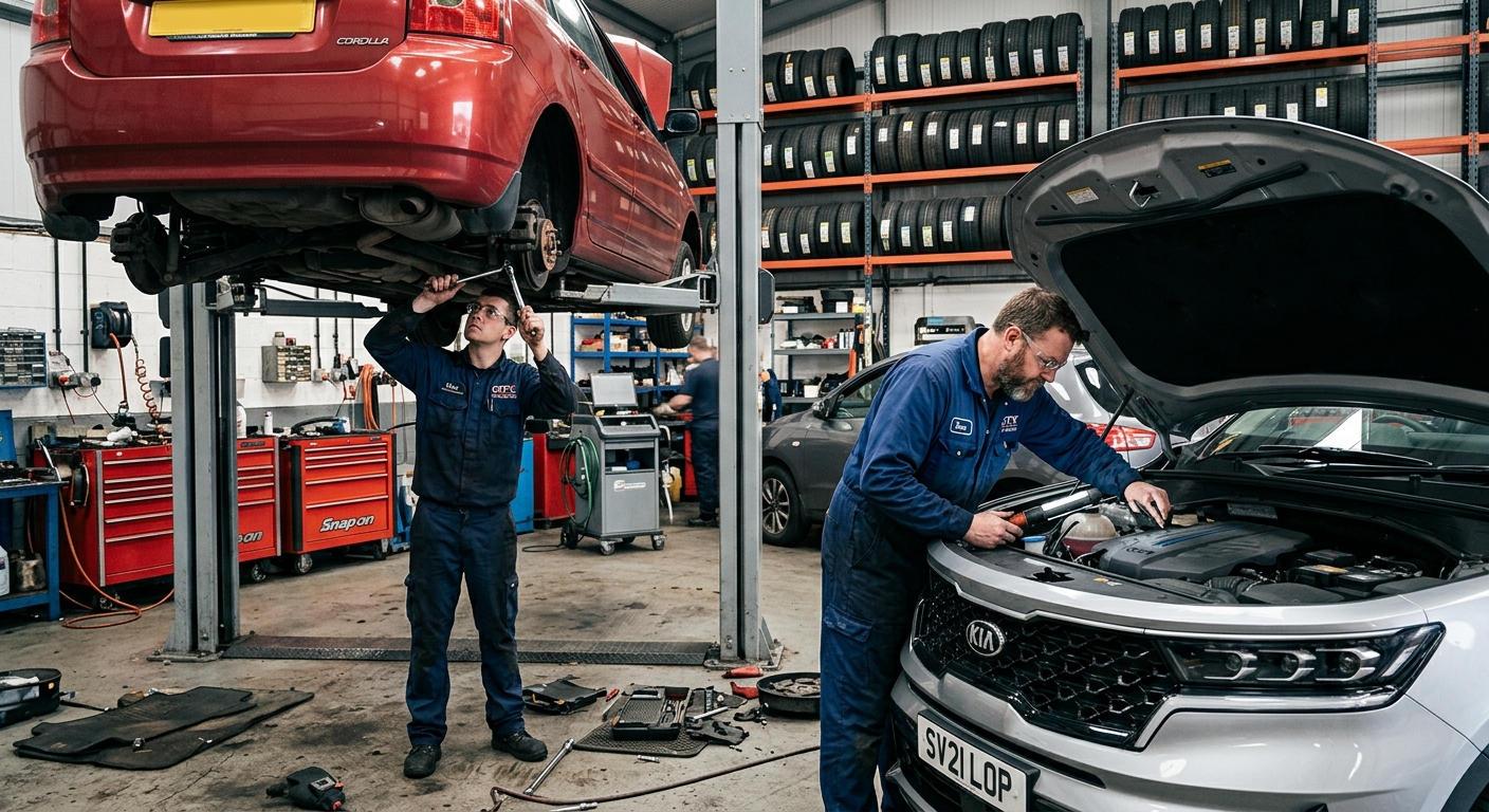 Complete Vehicle Servicing Well Beyond Tyres