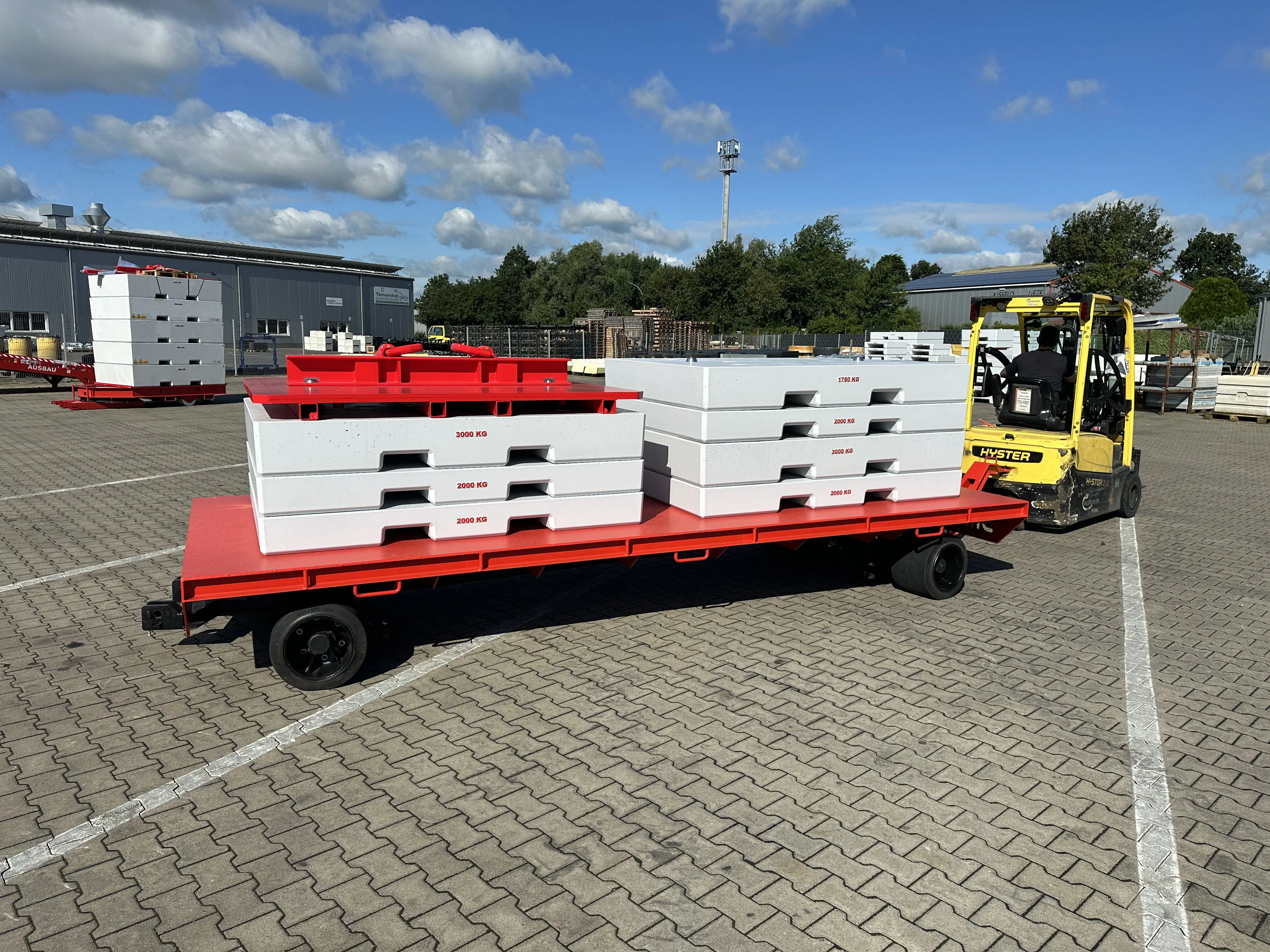 Handling, transport, storage and site preparation