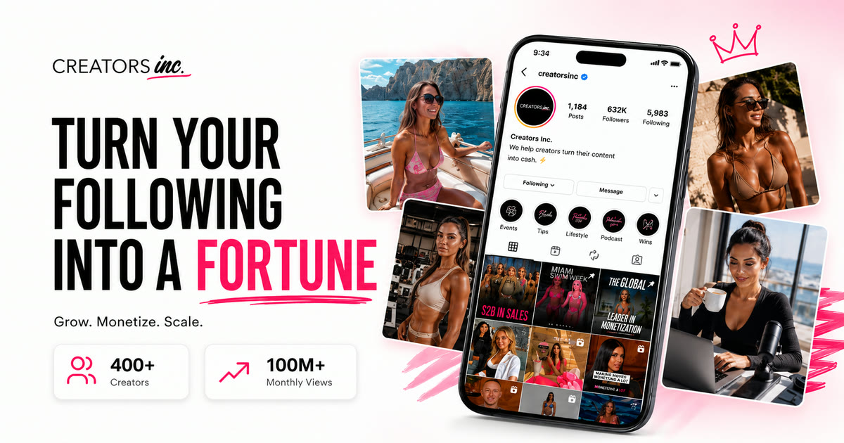 Why Opt for Creators Inc in Your OnlyFans Journey?