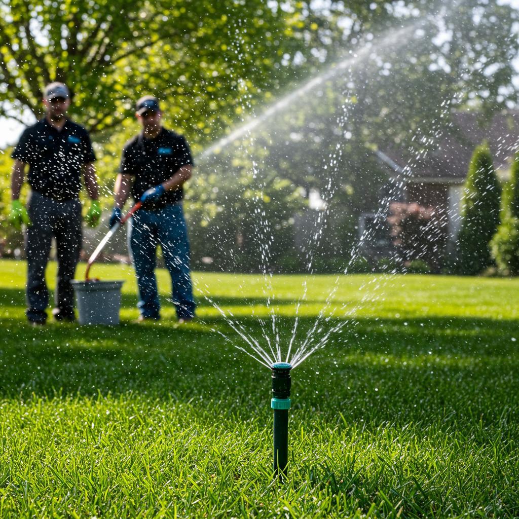 Expert Sprinkler System Spring Start Up from A.A. Waters
