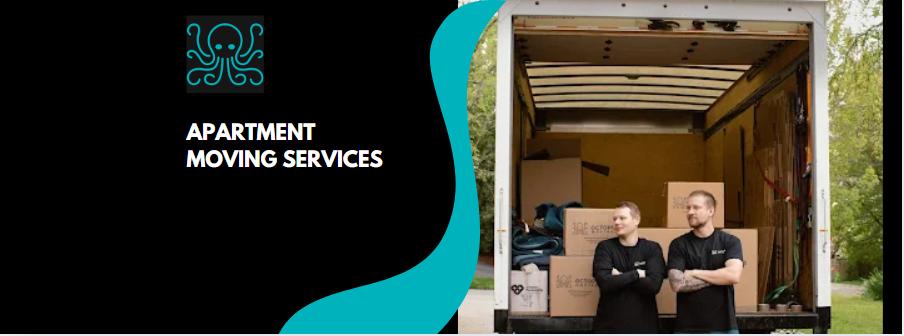 ### Key Elements **Main Subjects** - Two men standing by an open moving truck. **Objects**