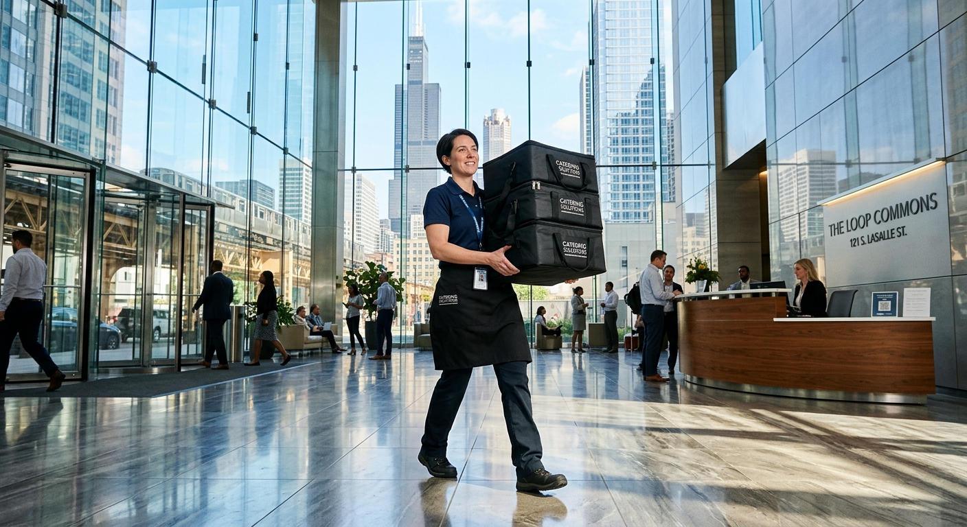 Punctual Delivery to Your Wacker Drive Office Building