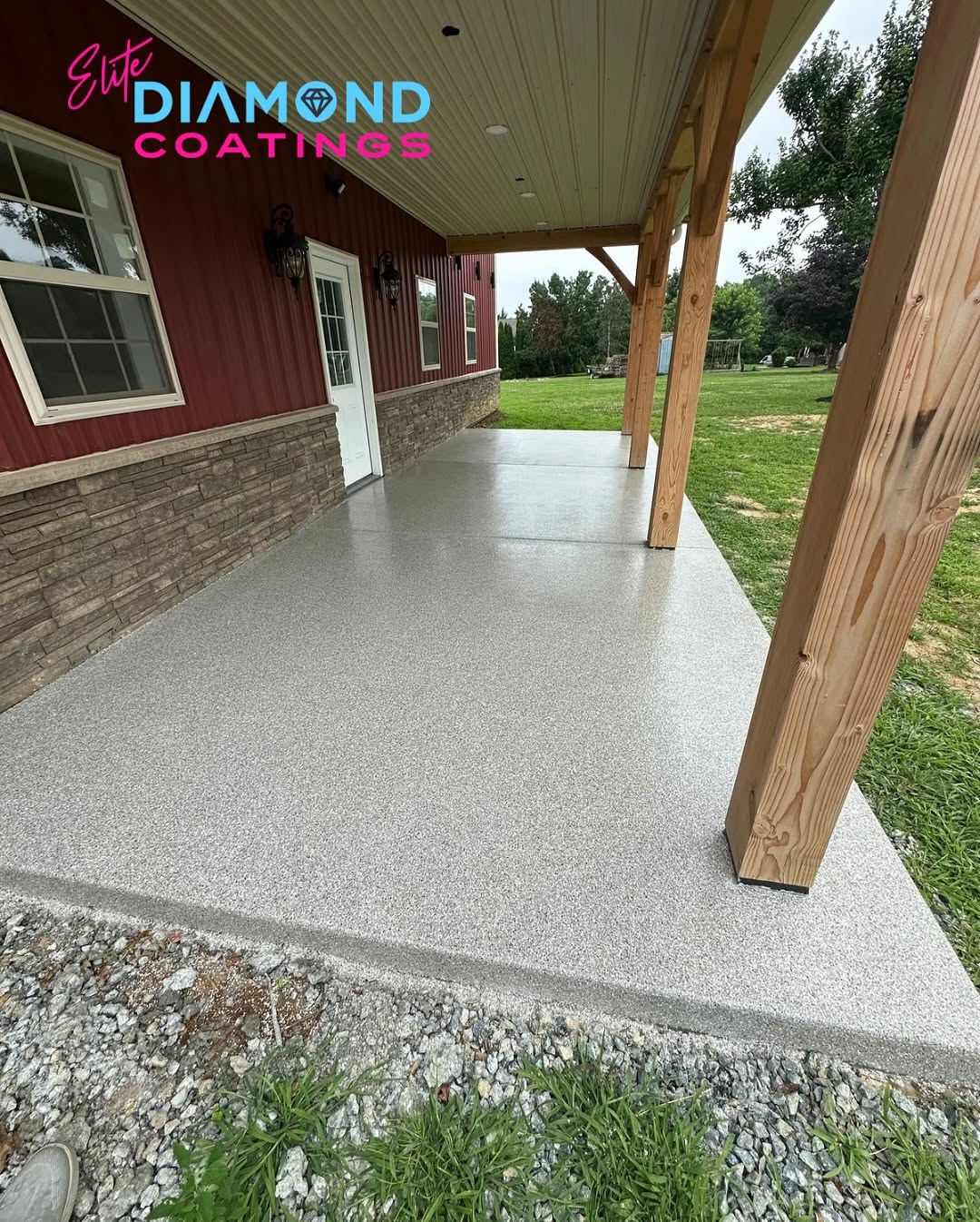 Outdoor Concrete Coatings Built for Delaware Valley Homes