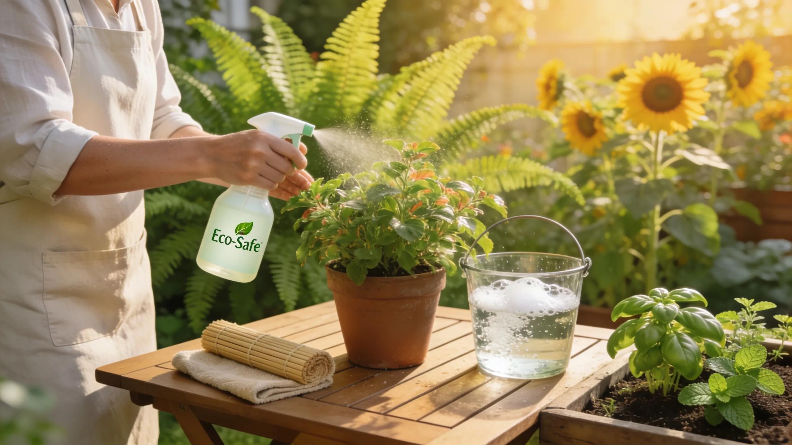 Eco-friendly cleaning products promoting healthier living environment and minimizing chemical runoff