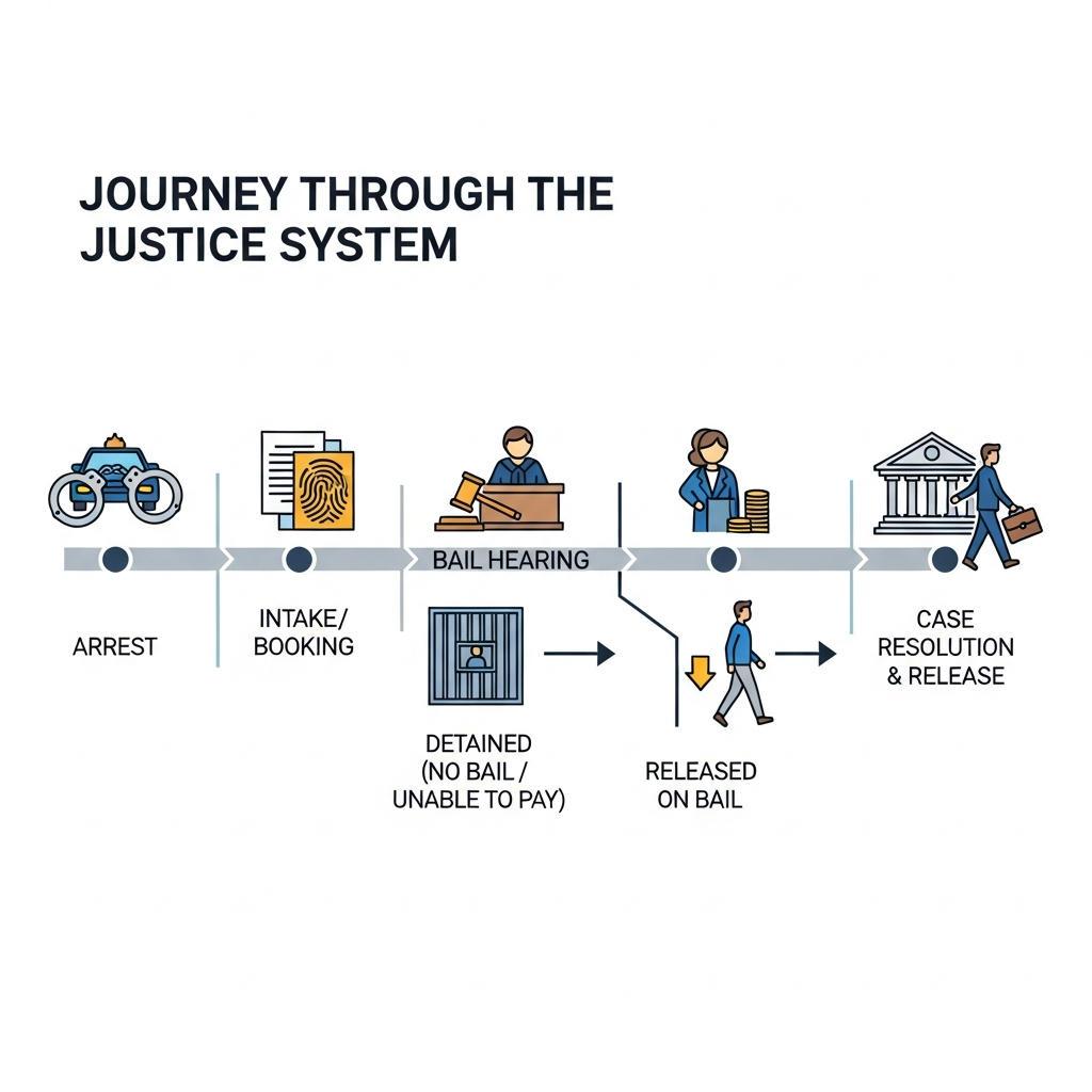 Typical Timeline from Arrest to Release