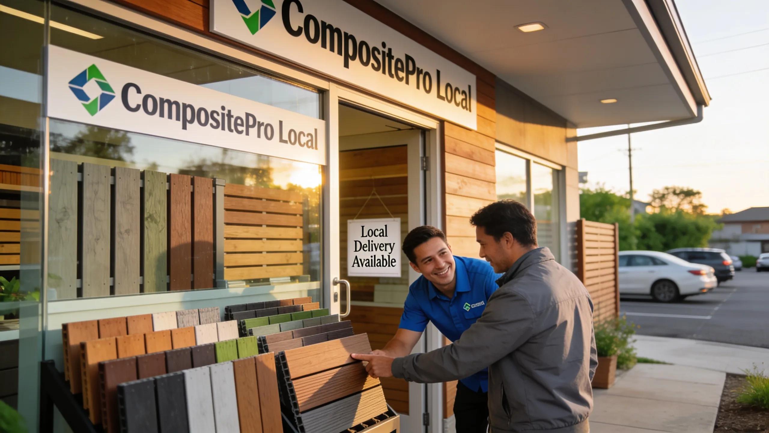 Local supplier of composite materials in Newcastle with various products on display